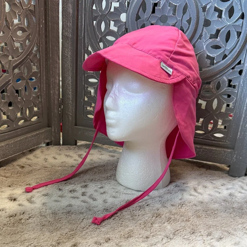 Green Sprouts hot pink bucket hat girls OS UV Protection barbiecore girlhoodcore